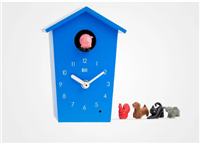 Orologio da parete kookoo in Legno AH4000BL